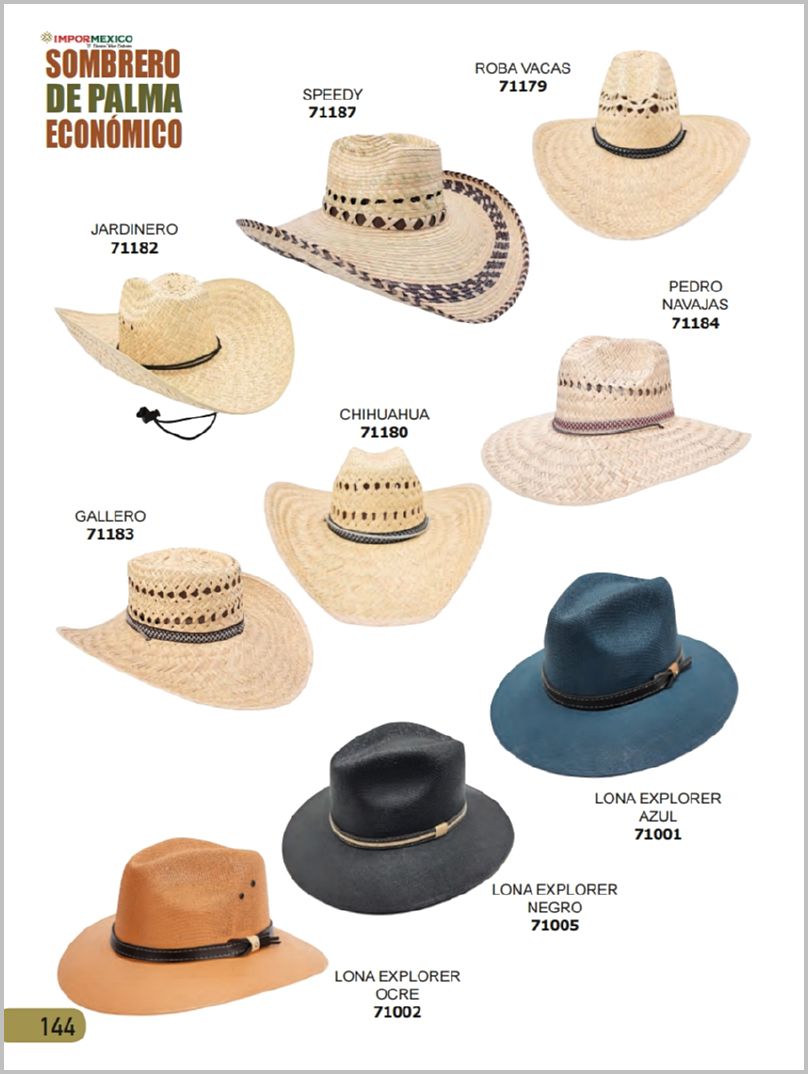 Hablar con Sandalias Derivar Sombrero de Palma Speedy para Jardinero Natural